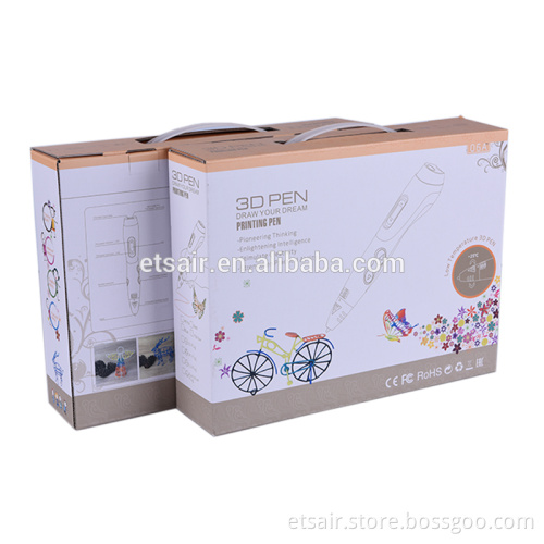 Hot Promotional Printing Machine For Newest Plastic 3D Pen With Plastic Holder